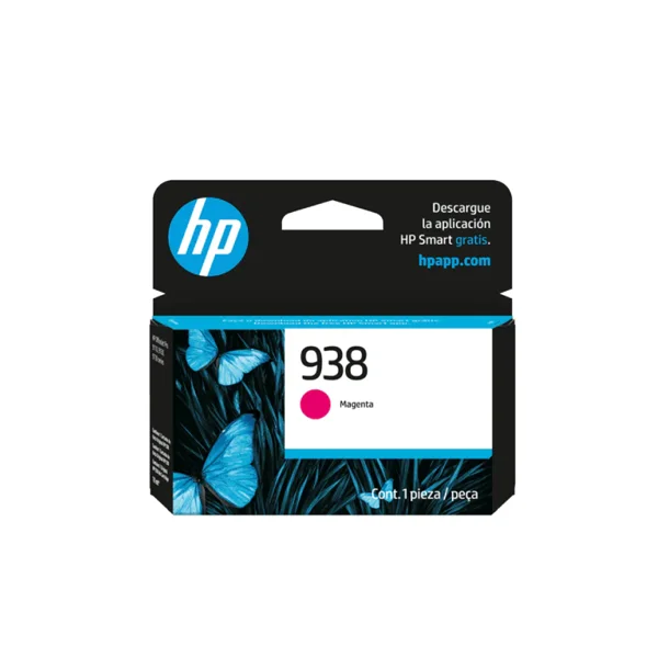 HP 938 Magenta Ink Cartucho