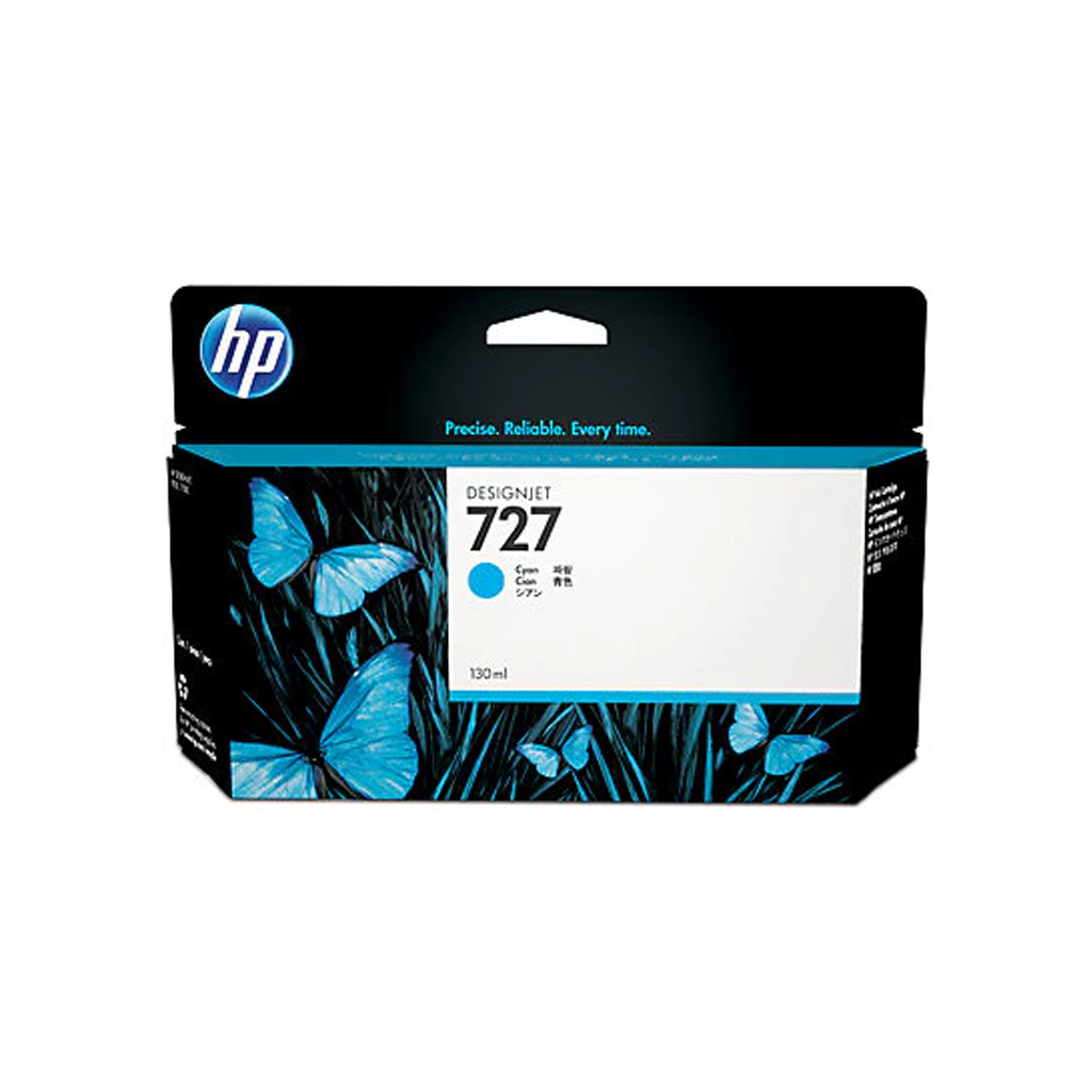 HP 727 130-ml Cyan Ink Cartucho