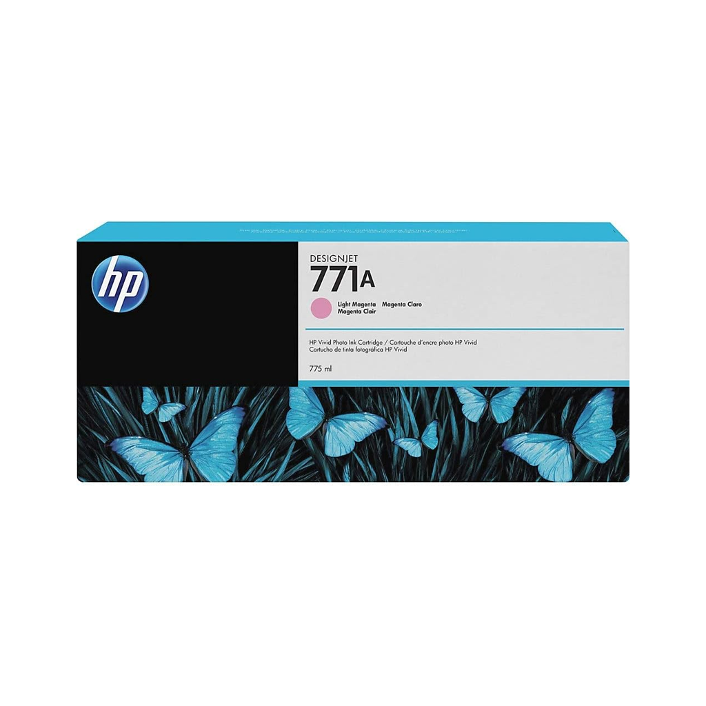 HP 771A 775ml Lt Magenta Ink Cartucho