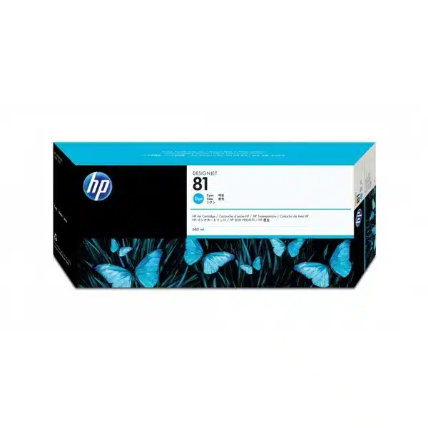 HP No 80 Yellow Ink Cartucho,350ml, WW