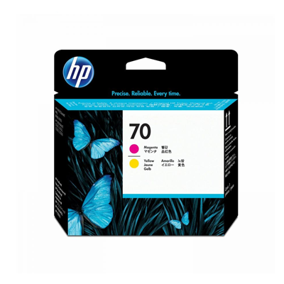 HP 70 Magenta and Yellow Printhead