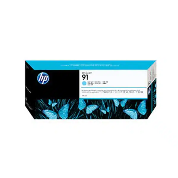 HP 91 Light Cyan 775 ml Ink Cartucho