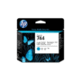 HP 744 Photo Blk and Cyan Printhead