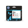 HP 744 Mat Blk and Chrmtc Red Printhead