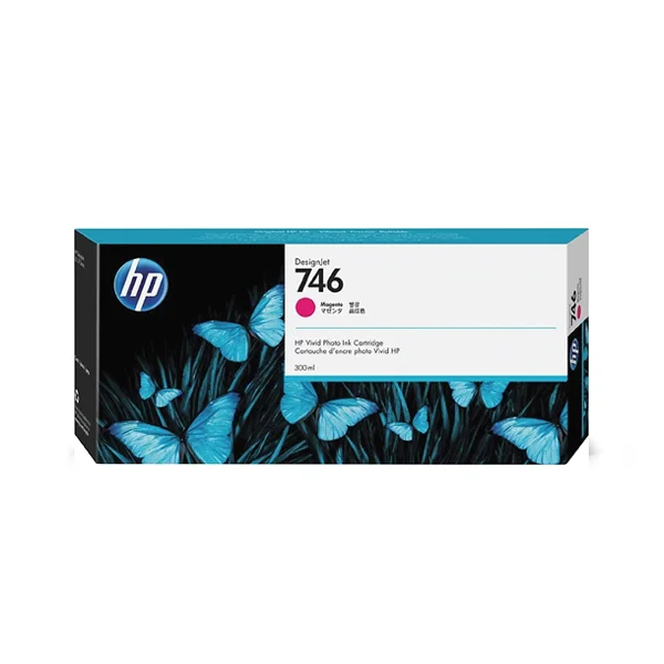 HP 746 300-ml Magenta Ink Cartucho
