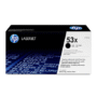 Cartucho de impresión HP LaserJet Q7553X negro