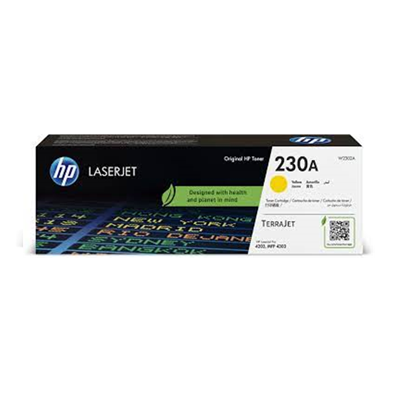 Cartucho de tóner original LaserJet HP 230A amarillo