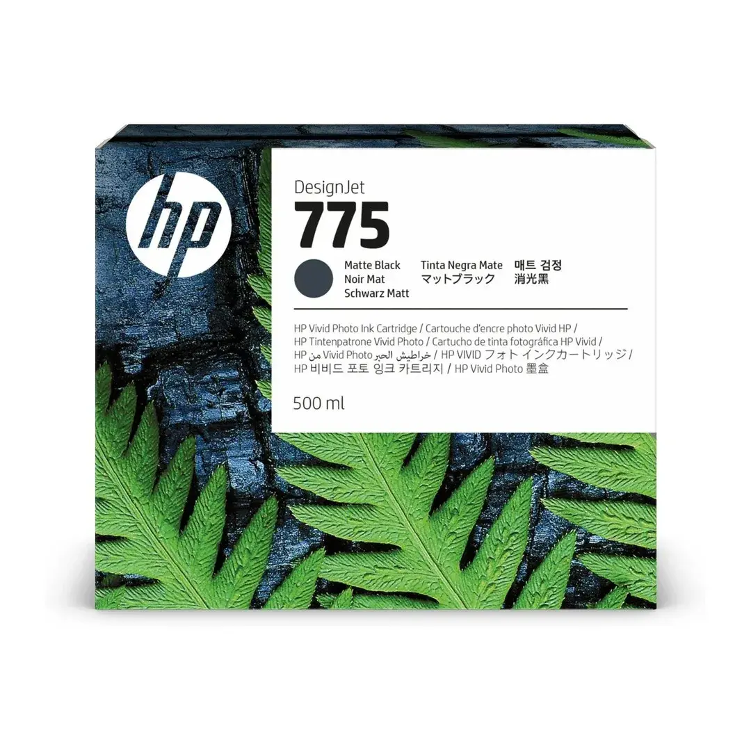 HP 775 500ml Matte Black DesignJet Ink Cartucho