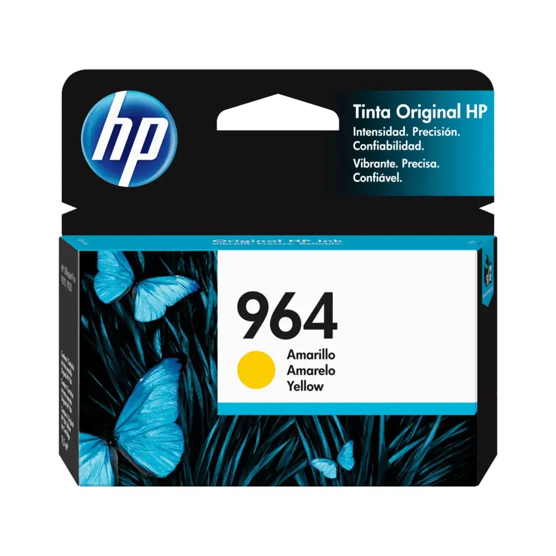 HP 964 Yellow Original Ink Cartucho