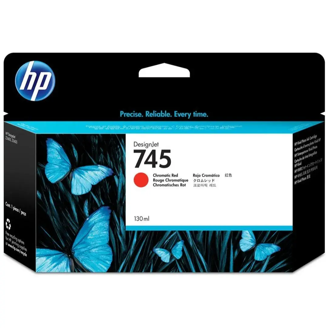 HP 745 130-ml Chrmtc Red Ink Cartucho