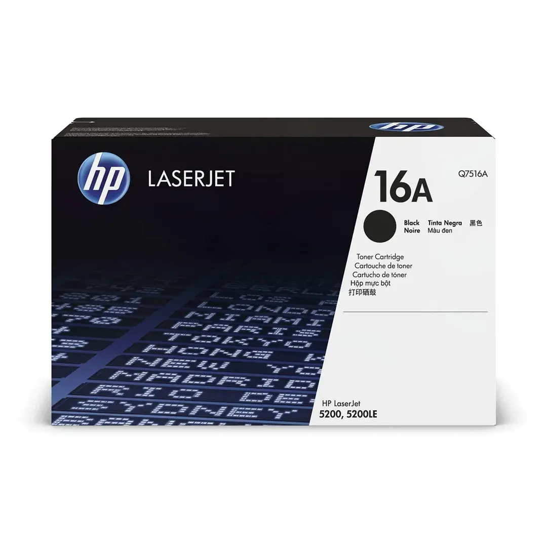 Cartucho de tinta negra HP LaserJet 5200
